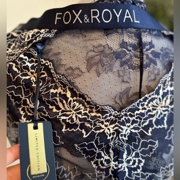 NWT- FOX and ROYAL Hi-Waisted Lace Briefs- SEXY!! - Picture 3 of 5